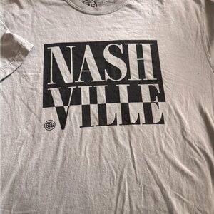 NWOT - Nashville Graphic Short Sleeve Tee - Gray - Project 615